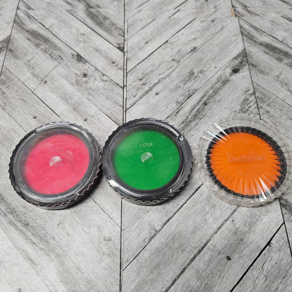 Camera Filter Lens 55MM Red 25Z Green X1 Orange YA 3 Hoya Kenko